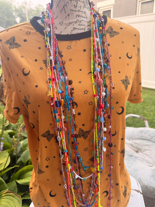 Glass Beaded Necklace