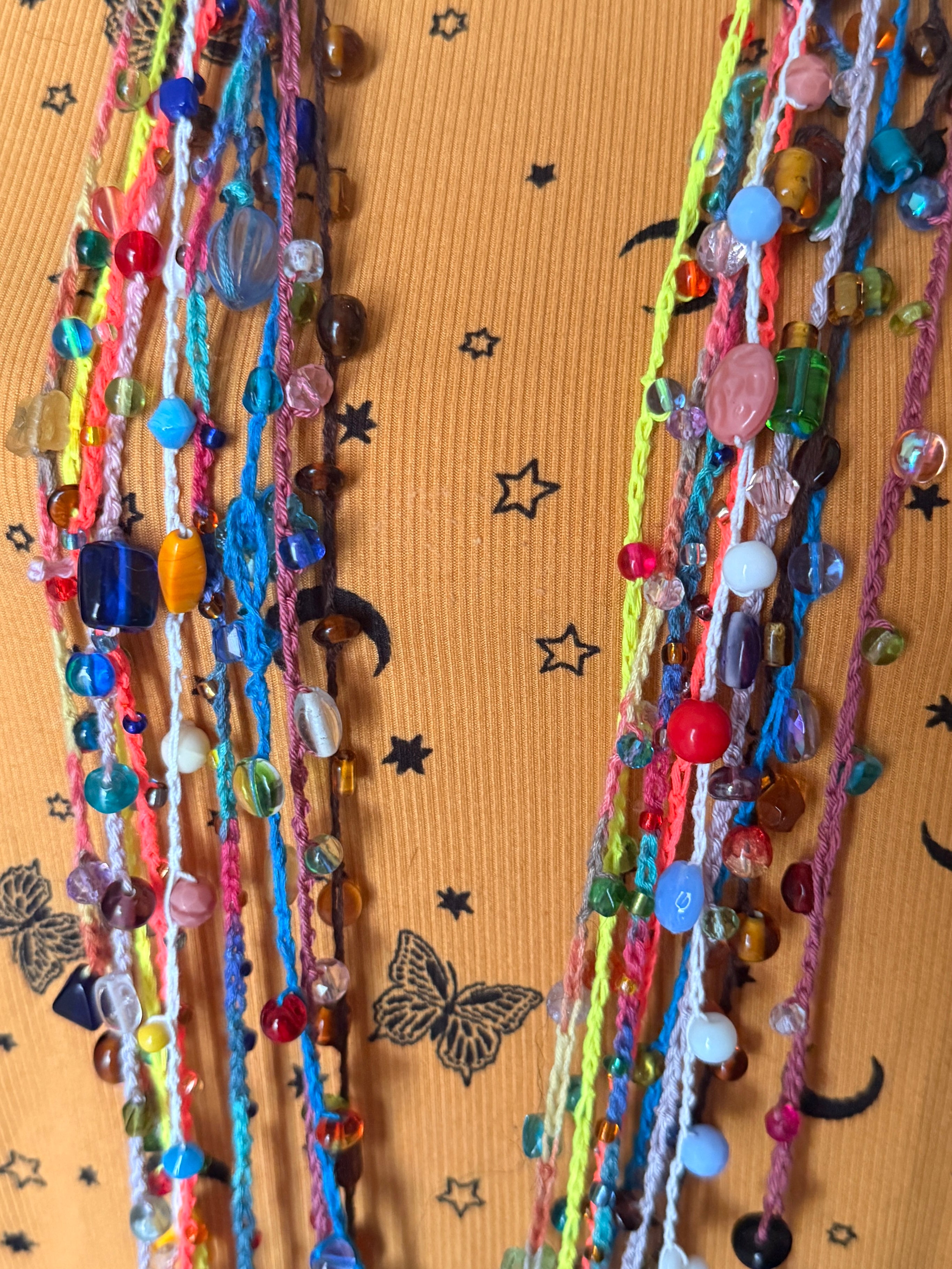 Glass Beaded Necklace